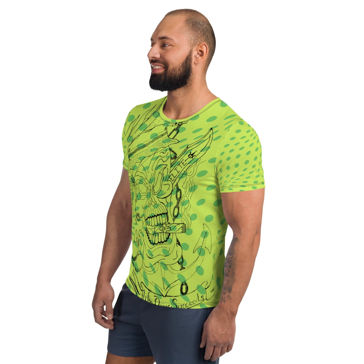 All-Over Print Men's Athletic T-shirt